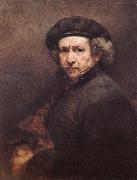 Rembrandt Harmensz Van Rijn Self-Portrait oil painting artist